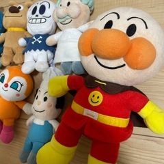 アンパンマン、ぬいぐるみの画像