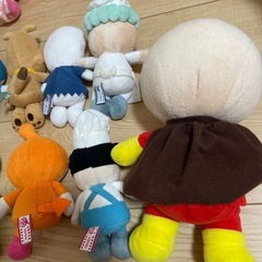 アンパンマン、ぬいぐるみの画像