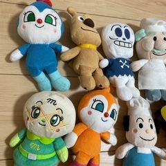 アンパンマン、ぬいぐるみの画像