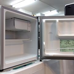 2020年製 1ドア冷蔵庫 46L アイリスオーヤマ PRC-B051D-S シルバー 小型 冷蔵庫 40Lクラス 右開 札幌市 中央区 南12条の画像