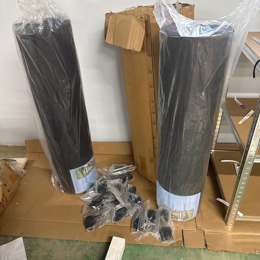 Sunyedaa 除草シート 2m×50m Uピン杭100本と黒丸100枚付き Sunyedaa