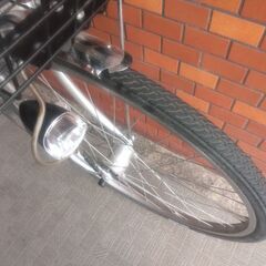 自転車店から出品です。　　5年使用のシティサイクルの画像