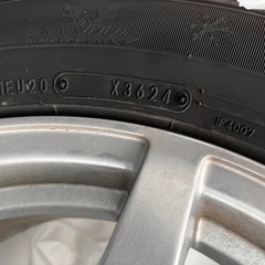 スタッドレスタイヤ16インチ　去年購入４本の画像