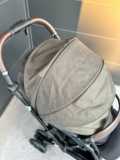 combi AB型ベビーカー スゴカル Switch ロッタ エッグショック カーキ 2024年製