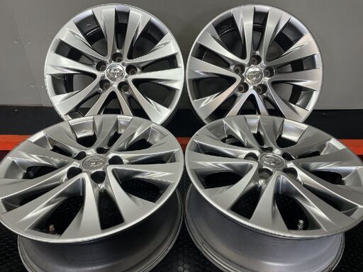TOYOTA トヨタ 20アルファード/ヴェルファイア 純正ホイール 18インチ 4本 7.5J4HPCD114.3+45 ハイグロス　(SHB012)