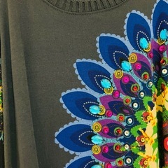 Desigual ビジュー付きカットソーの画像