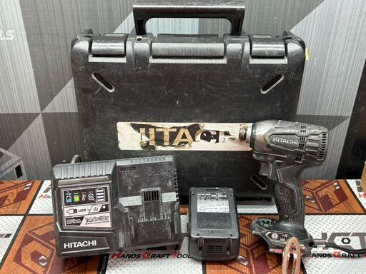 【中古】ハイコーキ HiKOKI 日立工機 WH36DA コードレスインパクトドライバ バッテリ×1・充電器付き【ハンズクラフト佐賀】