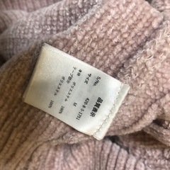 Ｍサイズ　くすみピンクチュニック？ワンピース？セーターの画像
