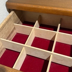 アンティーク大塚家具　収納棚　収納タンス　6段引き出しタンス　木製箪笥の画像
