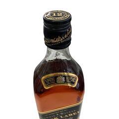 186000 Johnnie Walker　ジョニーウォーカー　ブラックラベル　12年　黒キャップ [0000000002310]の画像