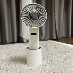 【回転スタンド付】ハンディファンの画像