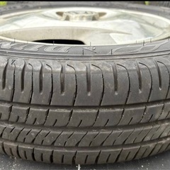 HONDA バモス タイヤ 純正アルミホイール　13インチの画像