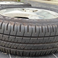 HONDA バモス タイヤ 純正アルミホイール　13インチの画像