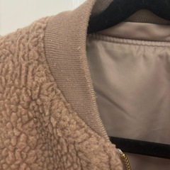 リバーシブルボアブルゾンゆったりめの画像