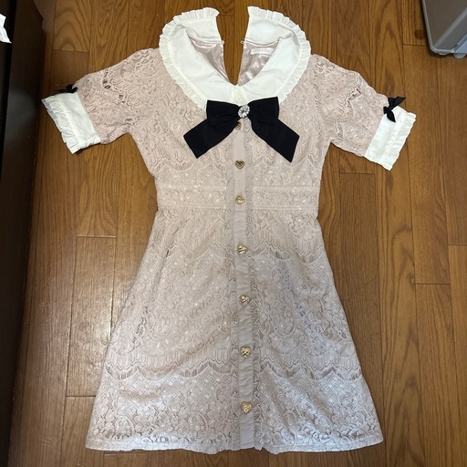 【10/14迄】リズリサ LIZLISA ビックリボンワンピース