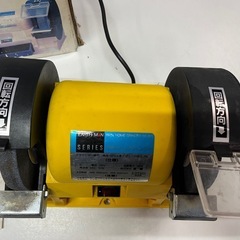EARTHMAN アースマン 両頭グラインダー 150mm 55-321 高儀 中古品 稼働確認済 元箱付属 ホームグラインダー ④の画像