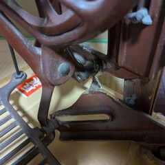 SINGER 足踏みミシン アンティークの画像