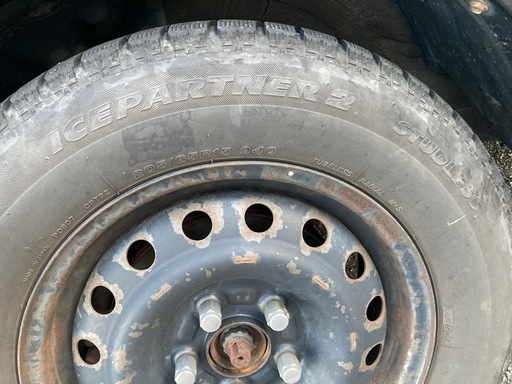ブリヂストン　スタッドレス　ICE PARTNER2 4本