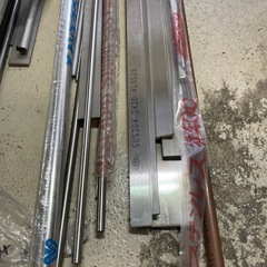 ステンレス アルミ 銅 金属色々の画像