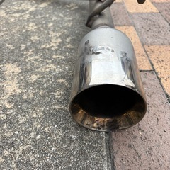 マークx130系リアピースマフラーの画像