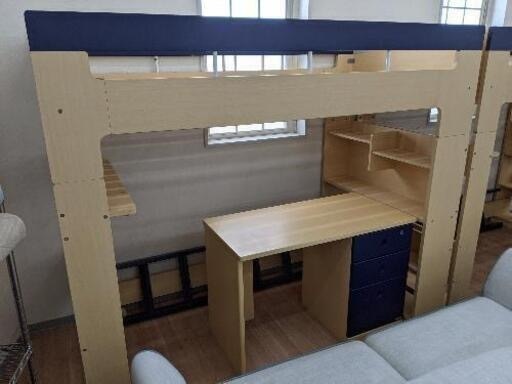 コイズミ　KOIZUMI　学習デスク　キッズコンポA　HCM-501NB　ロフトベッドタイプ