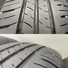 DUNLOP ENASAVE EC300+ 165/60R15 15インチ 夏タイヤ 4本 20～22年製 バリ溝 ハスラー キャストアクティバ デリカD:2等　(STD066) の画像