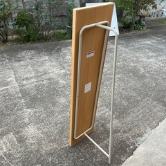 ★無印良品 スチールハンガーミラー★姿見 スタンドミラー★の画像