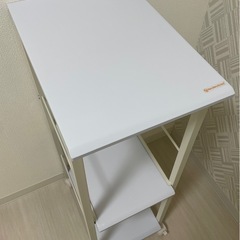 山善 キッチンワゴン 隙間収納の画像