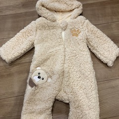 ベビー　カバーオール　防寒服　2枚組の画像