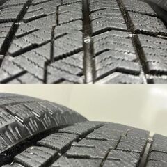 【BS BLIZZAK VRX2 195/65R15】スタッドレス【スチールホイール 15インチ 6J5HPCD114.3】ヴォクシー エスクァイア ノア等　(STC047)の画像