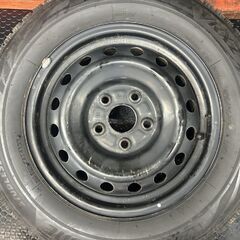 【BS BLIZZAK VRX2 195/65R15】スタッドレス【スチールホイール 15インチ 6J5HPCD114.3】ヴォクシー エスクァイア ノア等　(STC047)の画像