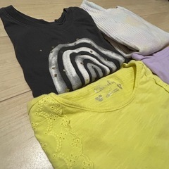 女の子110cm長袖Tシャツの画像