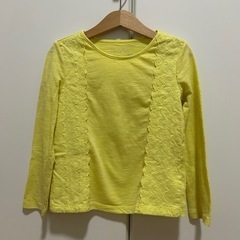 女の子110cm長袖Tシャツの画像