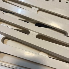 シンク下伸縮棚 2段 キッチン 収納ラックの画像