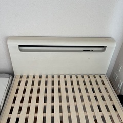 ニトリ　ダブルベットフレームの画像