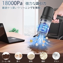 ハンディークリーナー　新品　ブラックの画像
