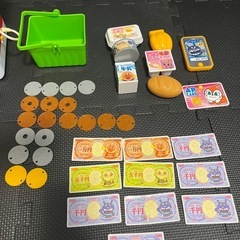 【アンパンマン】状態良好☆アンパンマン レジスター 箱、説明書、付属品あり 動作確認済みの画像