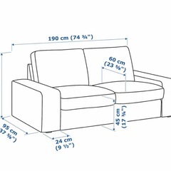 決まりました
IKEAソファーの画像
