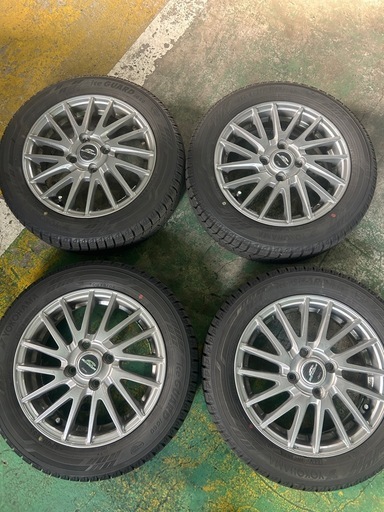 深溝 VRX3 軽自動車 社外アルミ 155/65R14 スタッドレス 4本 深溝 VRX3