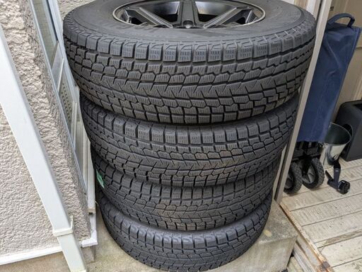 【ジムニーシエラ JB74】スタッドレスタイヤ＆アルミホイール4本セット（アイスガードG075 / 195/80R15）