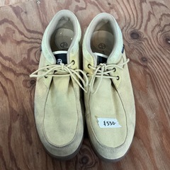 シューズ👞オシャレ🌷メンズacupunctureアキュパンクチャーサイズ28cm汚れあり💦スニーカー靴ベージュの画像