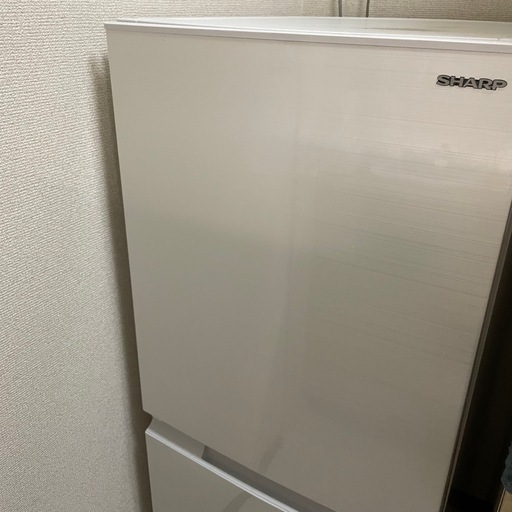 ✨美品・即お渡し可✨SHARP SJ-D15H-W　冷蔵庫 シャープ 