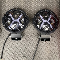 7インチLEDフォグランプ　X型　丸型の画像