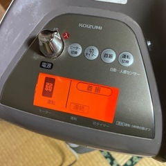 コイズミ　セラミックヒーターの画像
