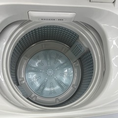 ☆ドリーム荒牧店☆ジモティー割引有☆【クリーニング済み】アクア/8.0kg洗濯機/AQW-GV80H/2019年製の画像