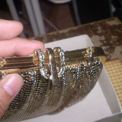 ゴールド　パーティーバック？　財布？　メーカー不明です。の画像