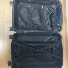 拡張機能付き　キャリーケースの画像