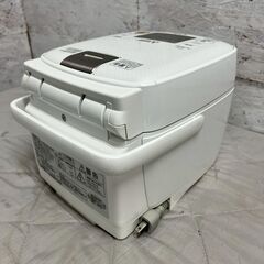 【MITSUBISHI】 三菱 IHジャー炊飯器 NJ-SE067-W ホワイト 2016年製 動作確認済み 3.5合 炭炊釜 0.63L A0640の画像