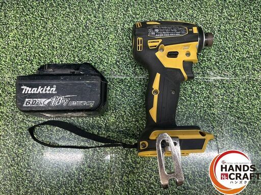 【中古】ﾏｷﾀ TD172D ｲﾝﾊﾟｸﾄﾄﾞﾗｲﾊﾞ ﾊﾞｯﾃﾘ×1(18V 6.0Ah)【ハンズクラフト沖縄豊見城店】