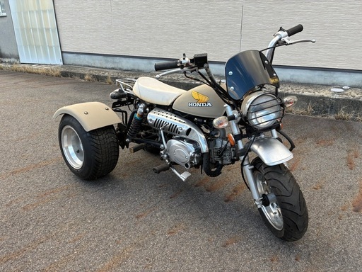 三輪　トライク　バギー　モンキー？　普通免許　公道走行可　ノーヘル　側車付二輪